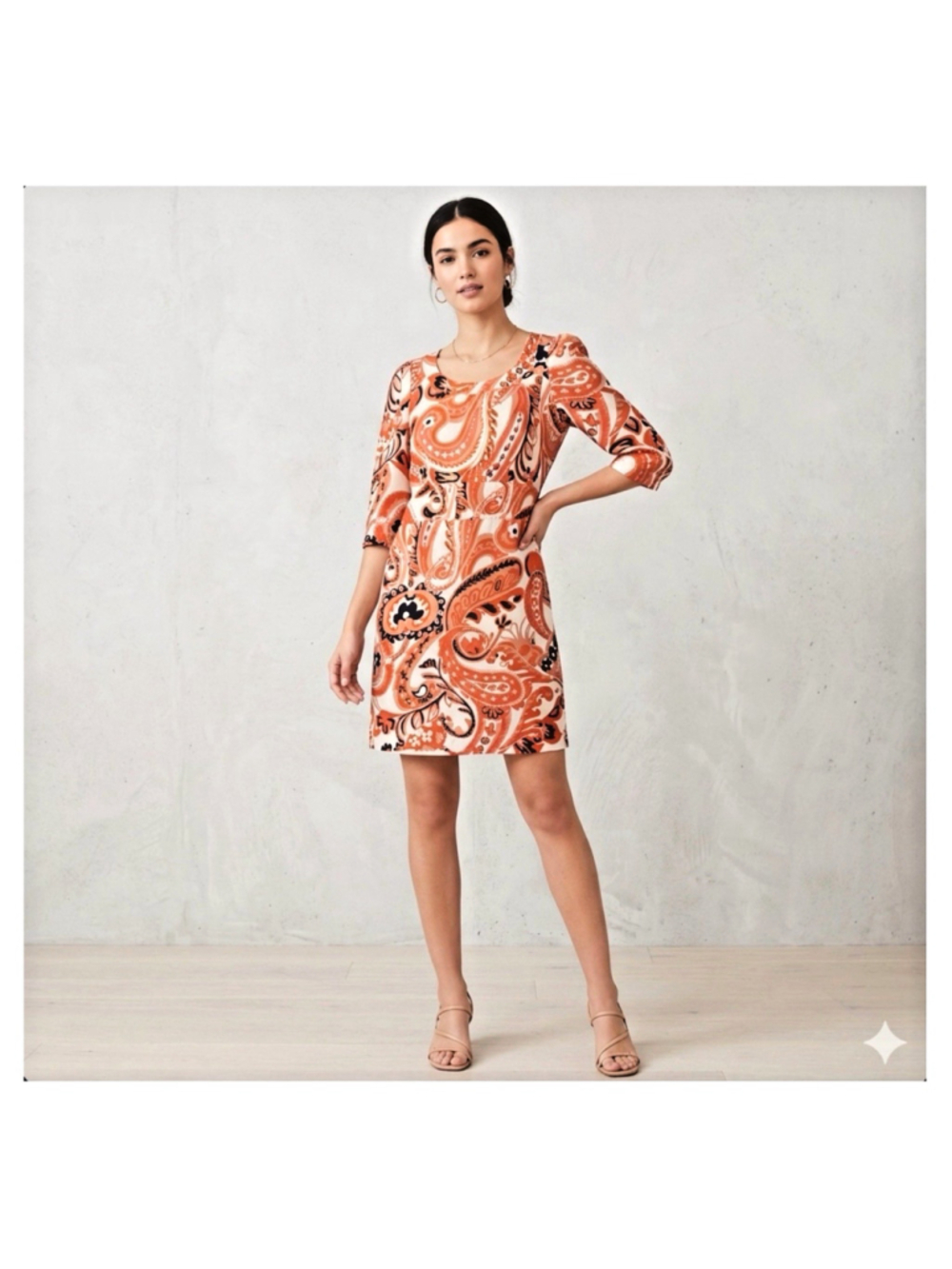 See By Chlo Silk Colourful Paisley Dress Size 4